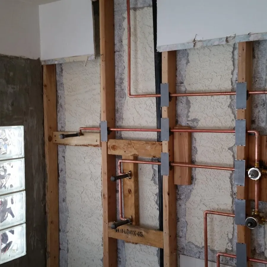 Copper pipe installation for Repiping in Huntingdon